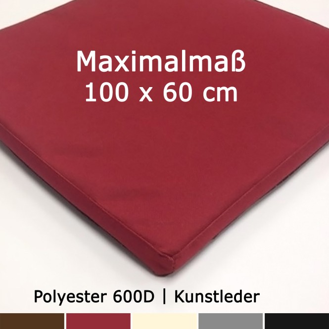 Einlegematte für Hunde-Transportboxen nach Ihren individuellen Maßen (maximal 100 x 60 cm) - Polyester 600D | 02 Graphit