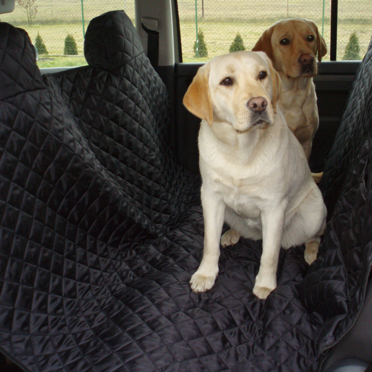 Autoschondecke - Kofferraum Schutzdecke - Auto - Hundematte in Rot
